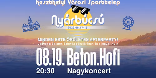 BETON.HOFI Nagykoncert - KESZTHELY