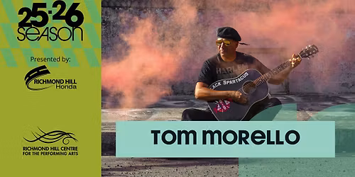 Tom Morello: A Night of Stories & Music