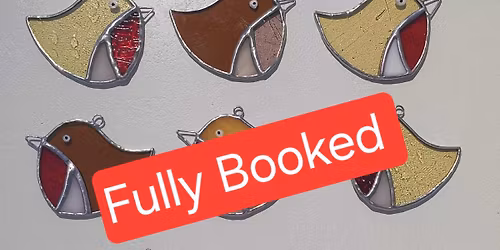 Stained Glass Robins