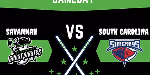 Savannah Ghost Pirates at South Carolina Stingrays at North Charleston Coliseum
