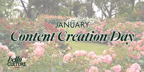 January Content Creation Day