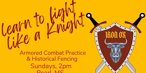 Armored Combat & Historical Fencing Practice