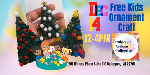Free Kids Ornament Craft Session