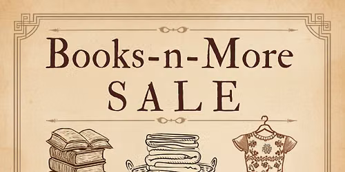 Books-n-More SALE at Pembroke Historical Society