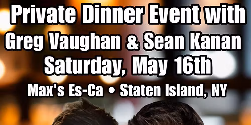 Private Dinner with General Hospital Stars 