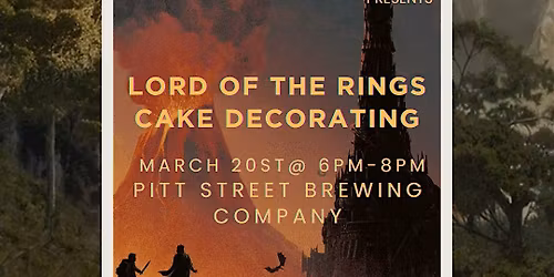 Lord of the Rings Cake Decorating (25th Anniversary)