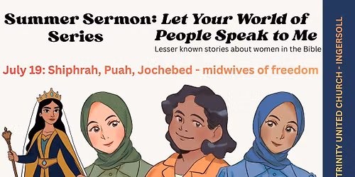 Worship Service, Theme: The Midwives of Freedom