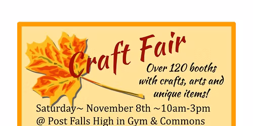 2025 Post Falls High School Craft Fair