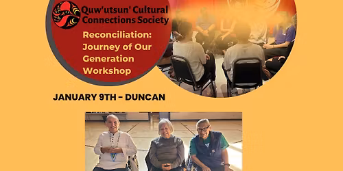 Reconciliation: Journey of our Generation - Duncan - January 9th, 2026