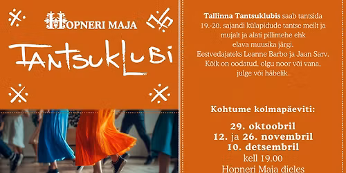 Tallinna Tantsuklubi Hopneri Majas