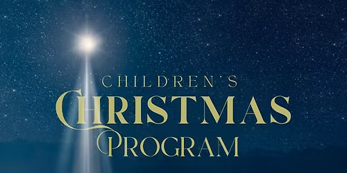 Children\u2019s Christmas Program 