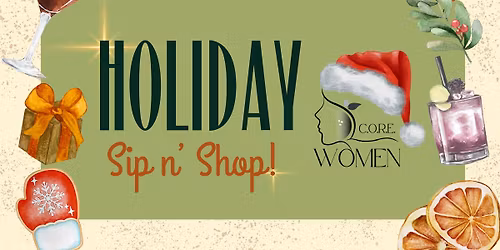 Holiday Sip N' Shop!