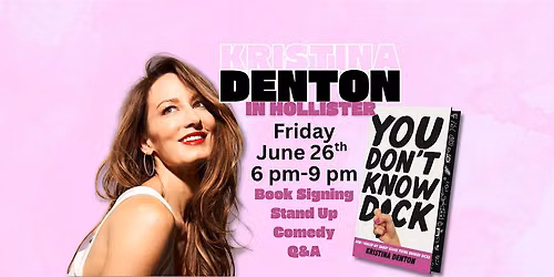 You Don't Know D!ck - Hollister Book Launch Party