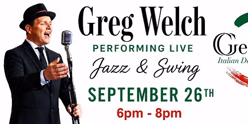 Greg Welch LIVE\ud83c\udfb5at Gemelli!