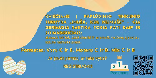 VolleyART House: \u012emu\u0161k, kol ne\u012fmu\u0161\u0117