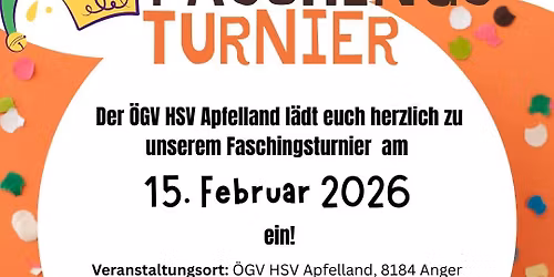 Faschingsturnier 