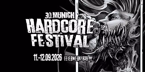 SLAMDAMN + RANCORS + THE RAW DEALS + BALE | 30. Munich Hardcore-Festival