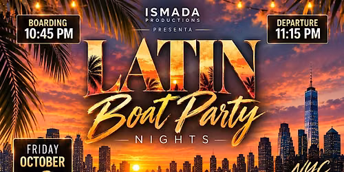Latin Boat Party | Nights NYC