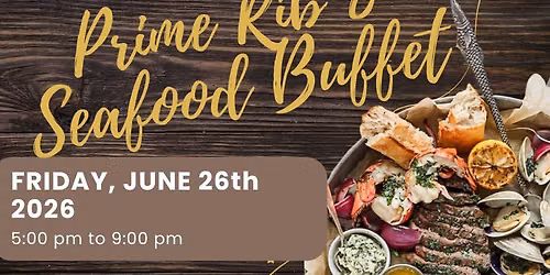 Prime Rib & Seafood Buffet at The Crooked Road & Co