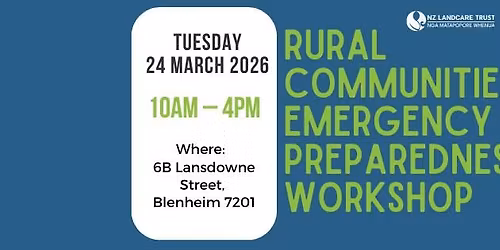 Catchment Emergency Preparedness Workshop