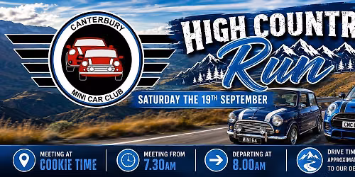 High Country Run - Lake Tekapo