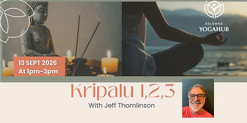 Kripalu Stage 1,2, 3 with Jeff Thomlinson