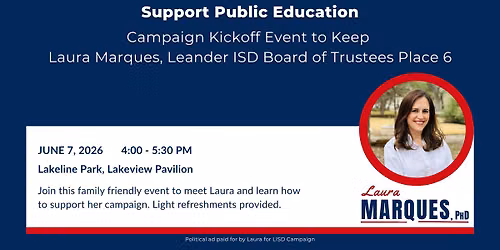 Laura for LISD Campaign Kickoff!