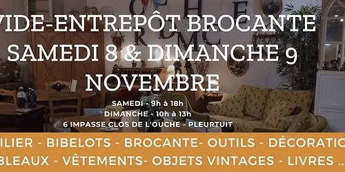 VIDE ENTREP\u00d4T BROCANTE