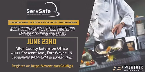 ServSafe\u00ae Food Protection Manager - Allen County