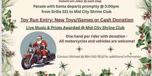 42ND ANNUAL TOY RUN