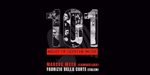 101 NIGHT OF DEPECHE MODE mit Marcus Meyn (Camouflage)