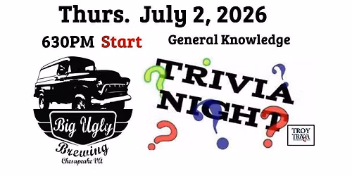 General Knowledge Trivia at Big Ugly Brewing