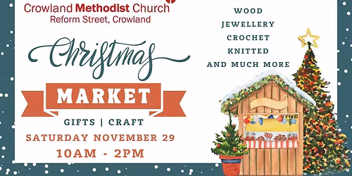 Christmas Craft Market - Crowland Methodist Church
