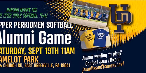 Upper Perk Softball Alumni Game