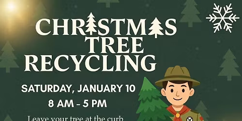 Christmas Tree Curbside Pick up and Recycle