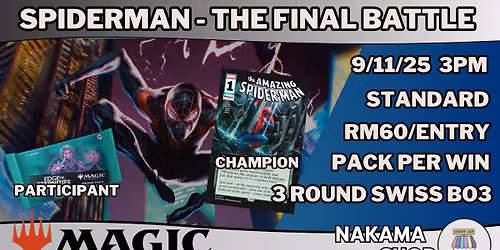 Spiderman - The Last Battle x MTG