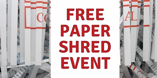 FREE Paper Shred Event