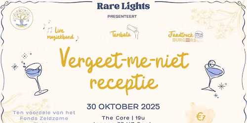 Vergeet-me-niet receptie