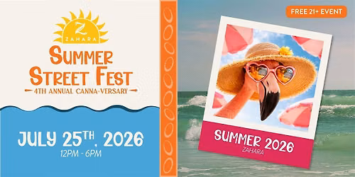 Zahara\u2019s Summer Street Fest 2026
