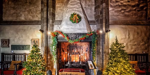 Christmas at a Castle in Boston, MA