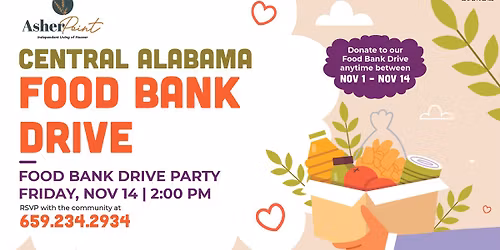 Central Alabama Food Bank Drive