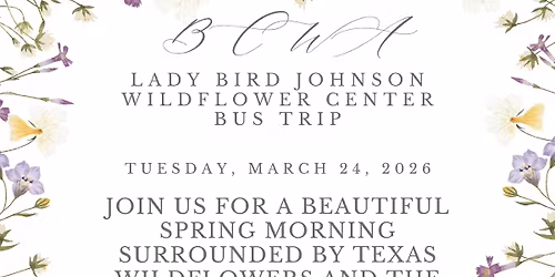 BCWA Spring Bus Trip 