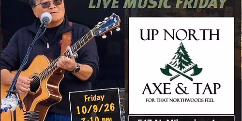 Heroes & Legends Music - Hiro Satoh Acoustic Solo @ Up North Axe & Tap