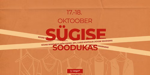 S\u00fcgise SOODUKAS\/\/ 17-18.10 @aegaon