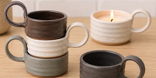 Tealight Candle Cup Pottery Class