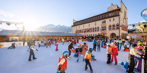 Gratis Eislaufen mit FL1 bei Vaduz on Ice