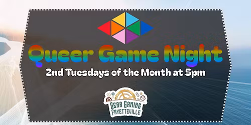 Gear Fayetteville & NWA Equality - Queer Game Night