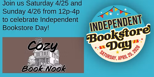 Independent Bookstore Day Weekend 2026