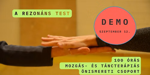 A rezon\u00e1ns test \/ Mozg\u00e1s- \u00e9s t\u00e1ncter\u00e1pi\u00e1s bemutat\u00f3