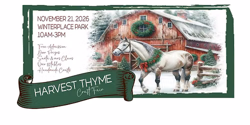 Harvest Thyme Craft Fair 2026